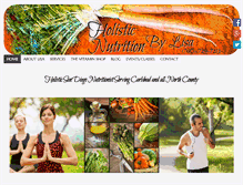 Tablet Screenshot of holisticnutritionbylisa.com